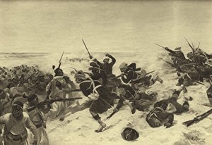 Schlacht von Tel el-Kebir, 1882 (Gravur)