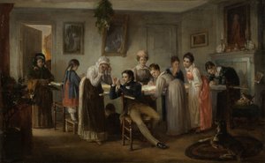 Quilt-Party, 1872