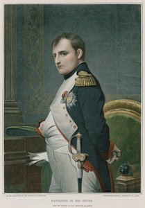 Napoleon in seinem Arbeitszimmer