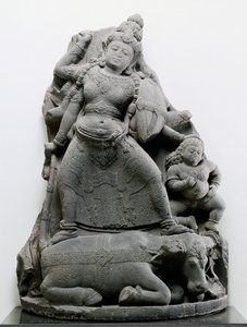 Durga tötet Mahisa, ca. 1300