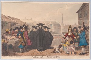 Flämische Charaktere, veröffentlicht 1822