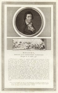 Porträt von Jacques Pierre Brissot