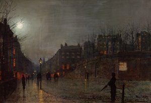 Heimkehr in der Dämmerung, 1882