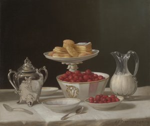 Dessert-Stillleben, 1855