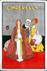"Cinderella" / J. Hassall / Plakat, 1900