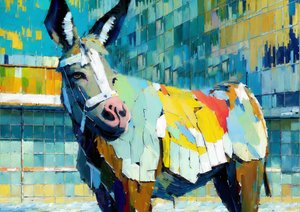 Tiere: Esel 3