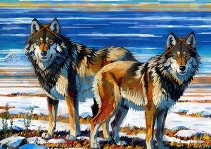 Tiere: Wölfe 1