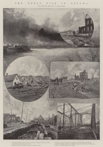 Das Große Feuer in Ottawa