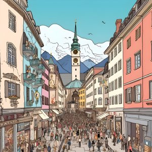 Innsbruck, Zeichentrickfilm 2