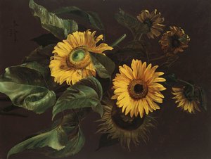 Sonnenblumen, 1839
