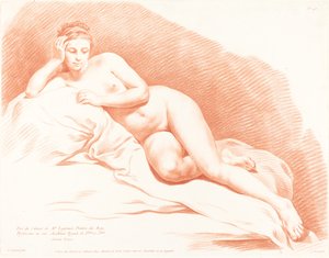 Liegender weiblicher Akt, 1771
