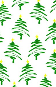 Funky Weihnachtsbäume
