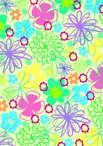 Grafische Blumen