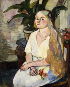 Porträt von Germaine Utter, 1922