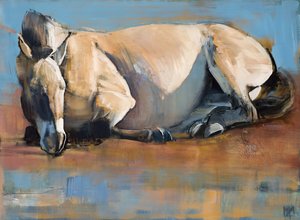 Blauer Himmel Tag, (Przewalski), 2014