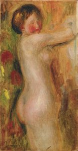 Akt mit erhobenem Arm