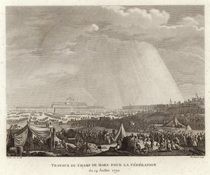 Lager auf dem Champ de Mars