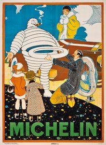 Werbeplakat für Michelin, ca. 1925
