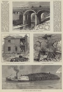 Zerstörerische Explosion