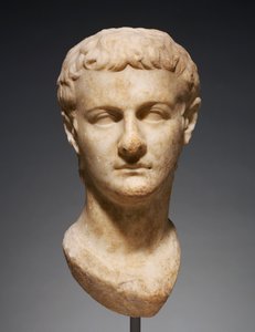 Porträtkopf von Caligula, ca. 40 n. Chr.