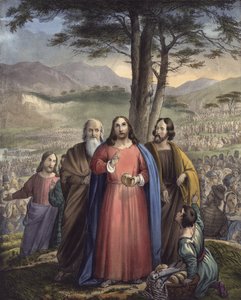 Christus speist die Menge