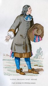 Französischer Bauer, 17. Jahrhundert