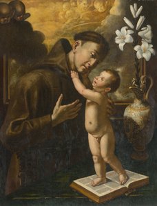 Heiliger Antonius von Padua mit Jesuskind