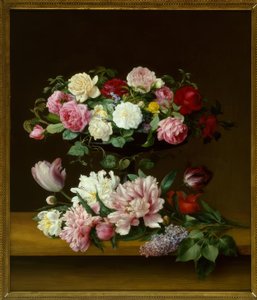 V. J. Hoyer, Blumenstillleben