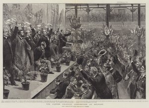 Die Ulster Unionist Convention in Belfast