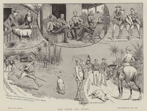 Seine erste Schweinejagd