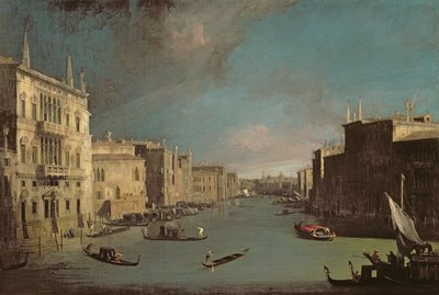 Blick auf den Canal Grande von (1697 1768) Canaletto