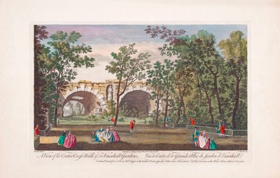 Zentraler Kreuzweg, Vauxhall Gardens, London von (after) Canaleti