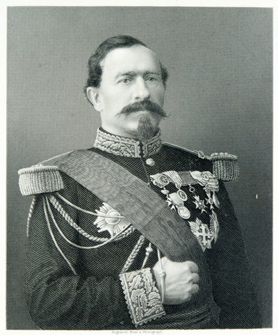 General Bourbaki von (after) English photographer