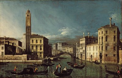 Kanalszene, Venedig von Giovanni Antonio Canal