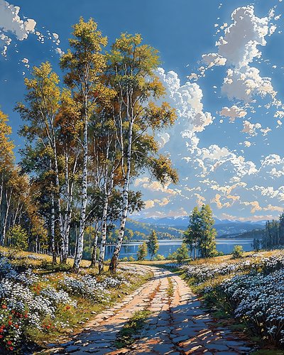 Landschaft mit malerischem Grat von F. Abderrahim