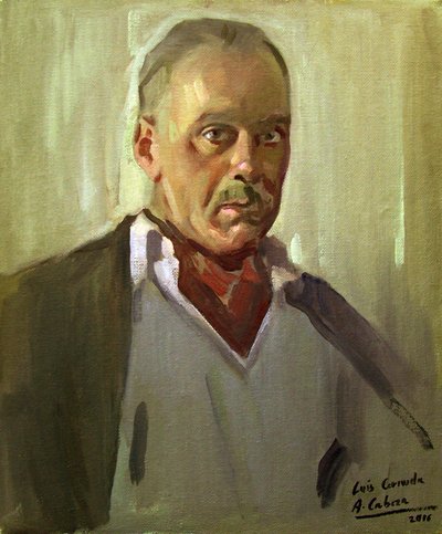Porträt von Luis Cernuda von Alejandro Cabeza