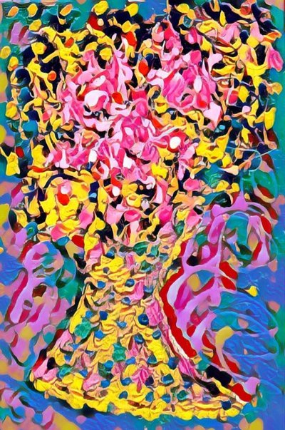 Blumen-Komposition. von Margareta Uliarte
