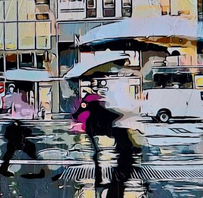 Abstract city 1 von Mavet