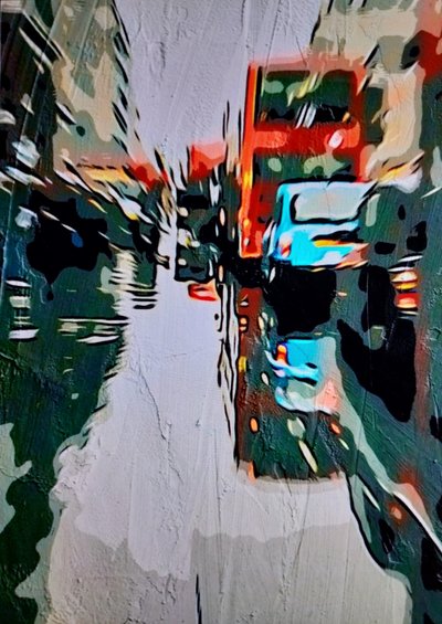 Traffic in the city von Mavet