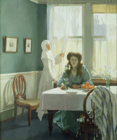 Interieur eines religiösen Hauses von A.M. Mitchell