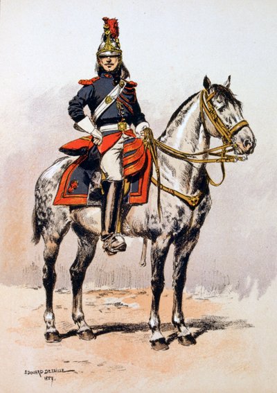Republikanische Garde, 1871, 1887 von A. Lemercier
