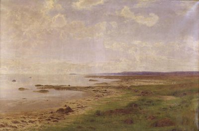 Teil der Ostküste Jütlands. Ruhiger Sommertag von A. Thorenfeld