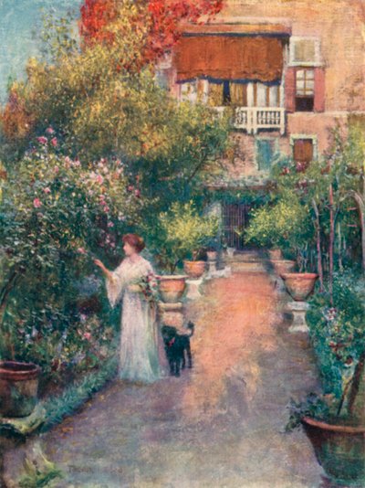 Garten Palazzo Cappello von A. Trevor Haddon