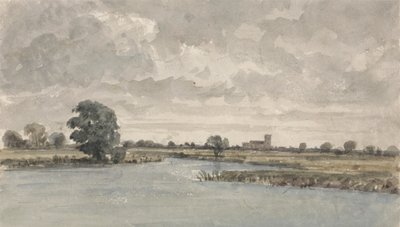 Flusslandschaft von Aaron Edwin Penley