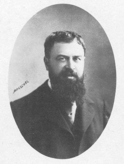 Tristan Bernard, ca. 1893 von Aaron Gerschel
