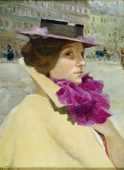 Kopf einer Frau von Abel Truchet