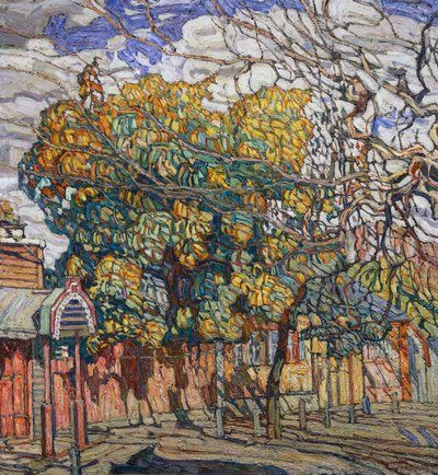 Stadtansicht von Abraham Anshelovich Manievich
