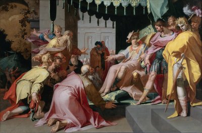 Joseph und seine Brüder, 1595-1600 von Abraham Bloemaert