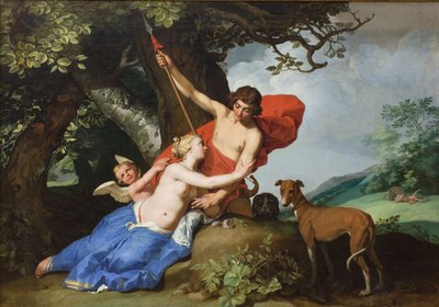 Venus und Adonis von Abraham Bloemaert