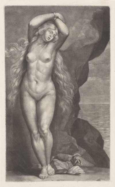Andromeda an den Felsen gekettet von Abraham Bloteling